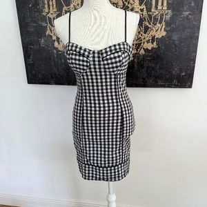 Guess checkered dress